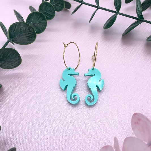 Pendientes “Caballito de mar”