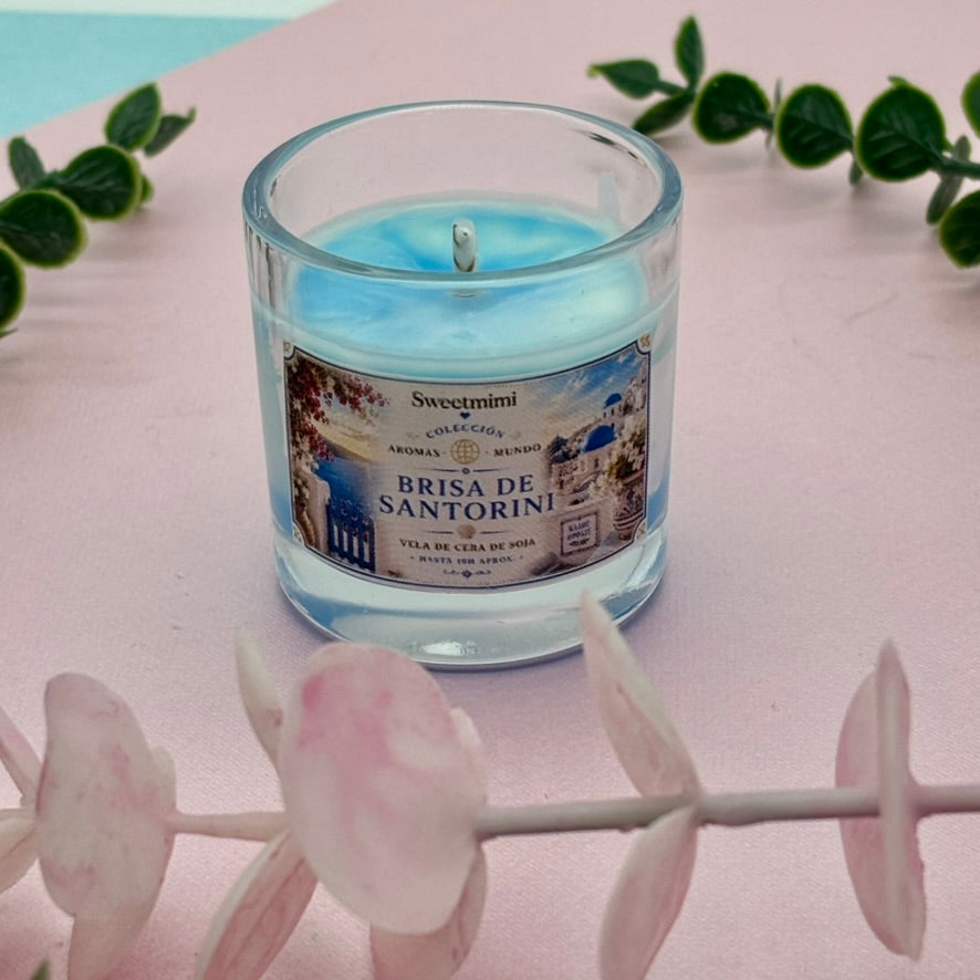 Mini vela aroma "Brisa de Santorini"