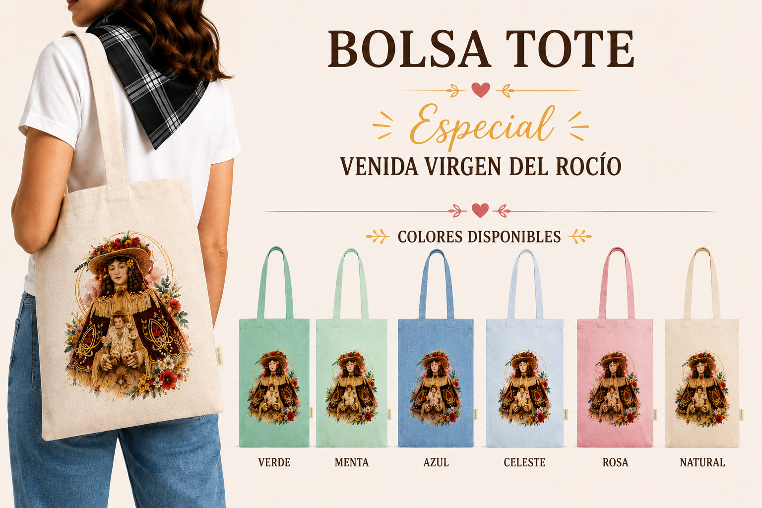 PREVENTA Bolsa Tote Rocío
