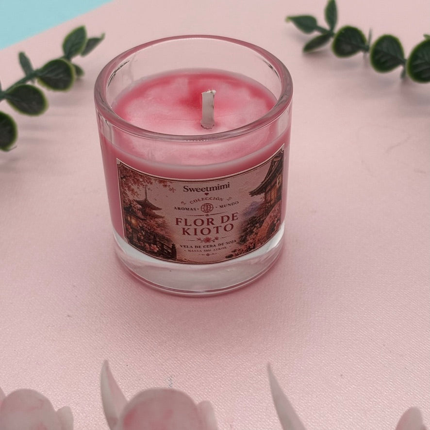 Mini vela aroma "Flor de Kioto"