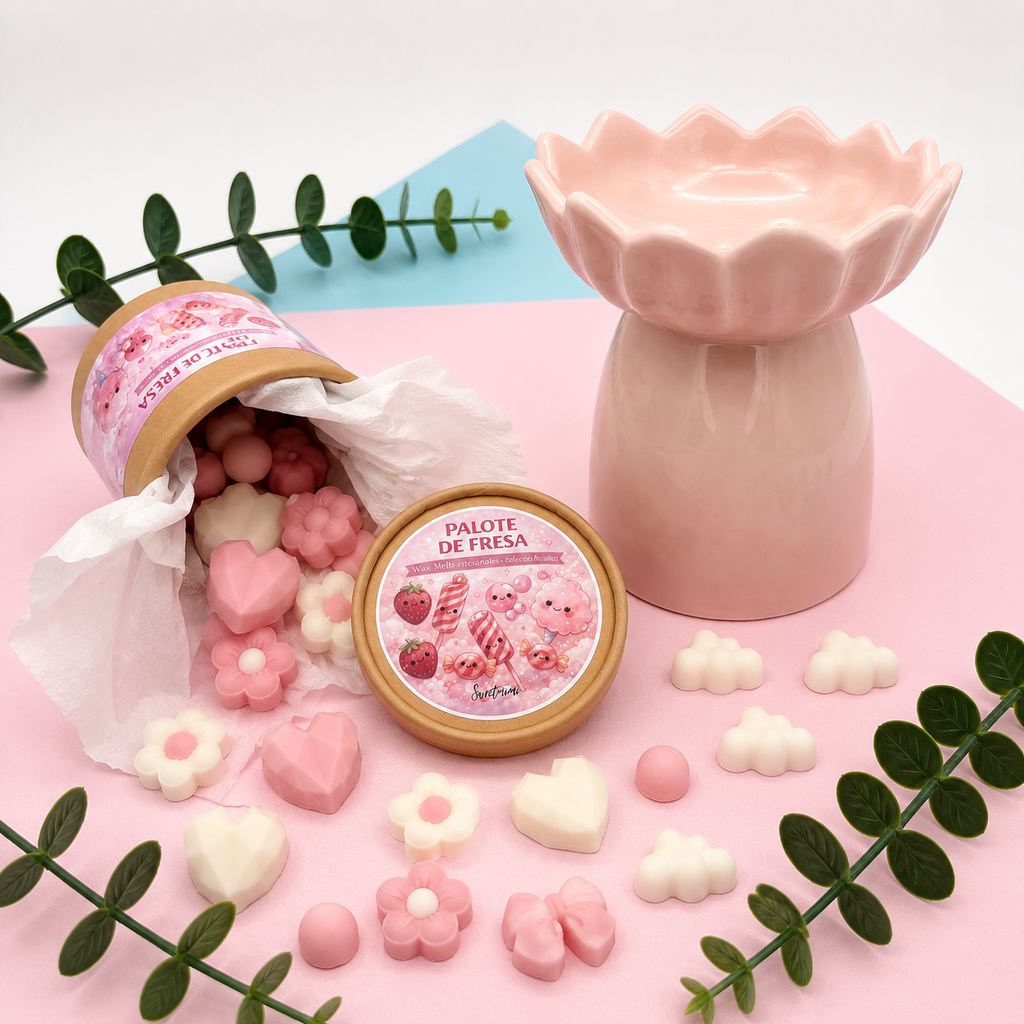 Kit Quemador Flor + Waxmelts