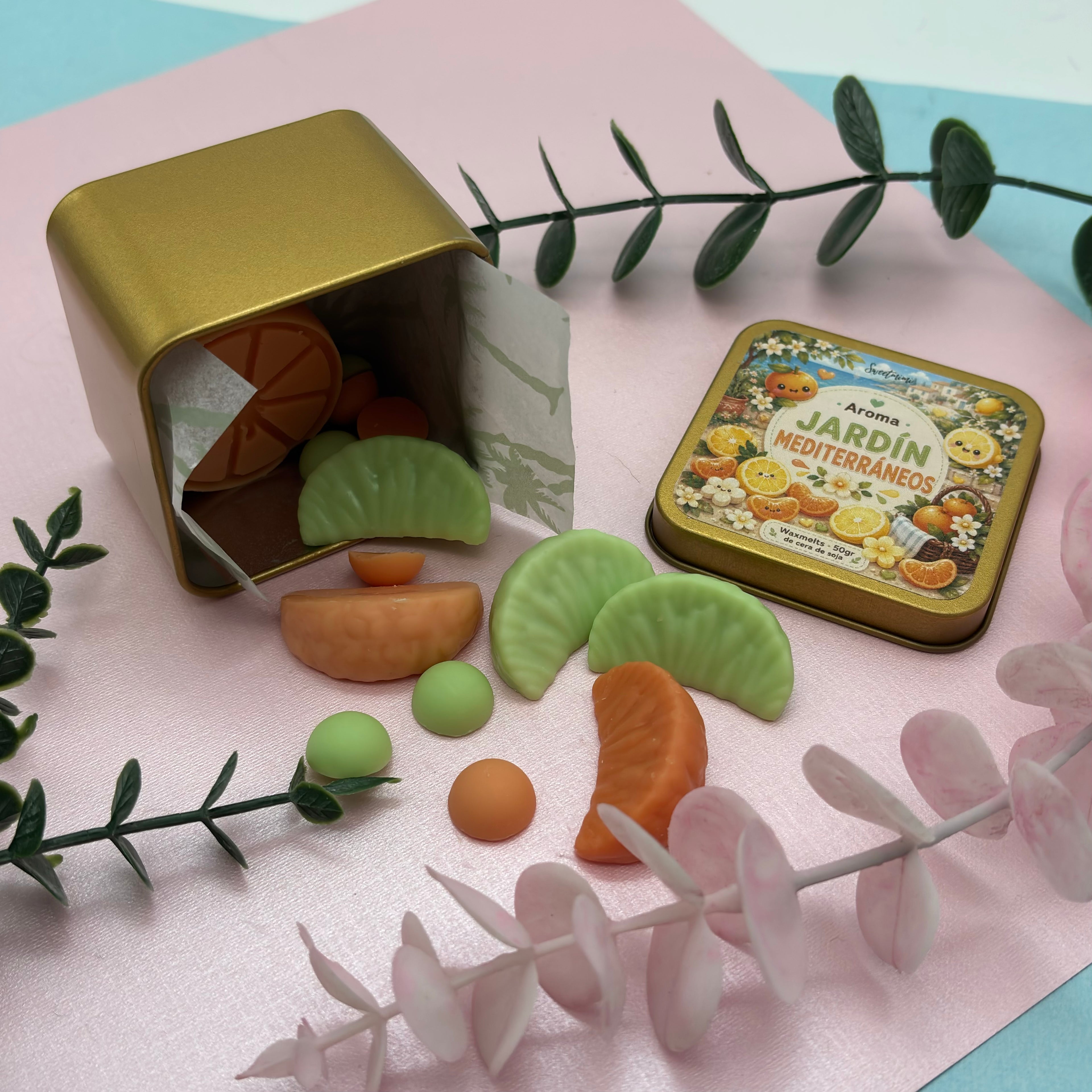 Waxmelts aroma Jardín Mediterráneo