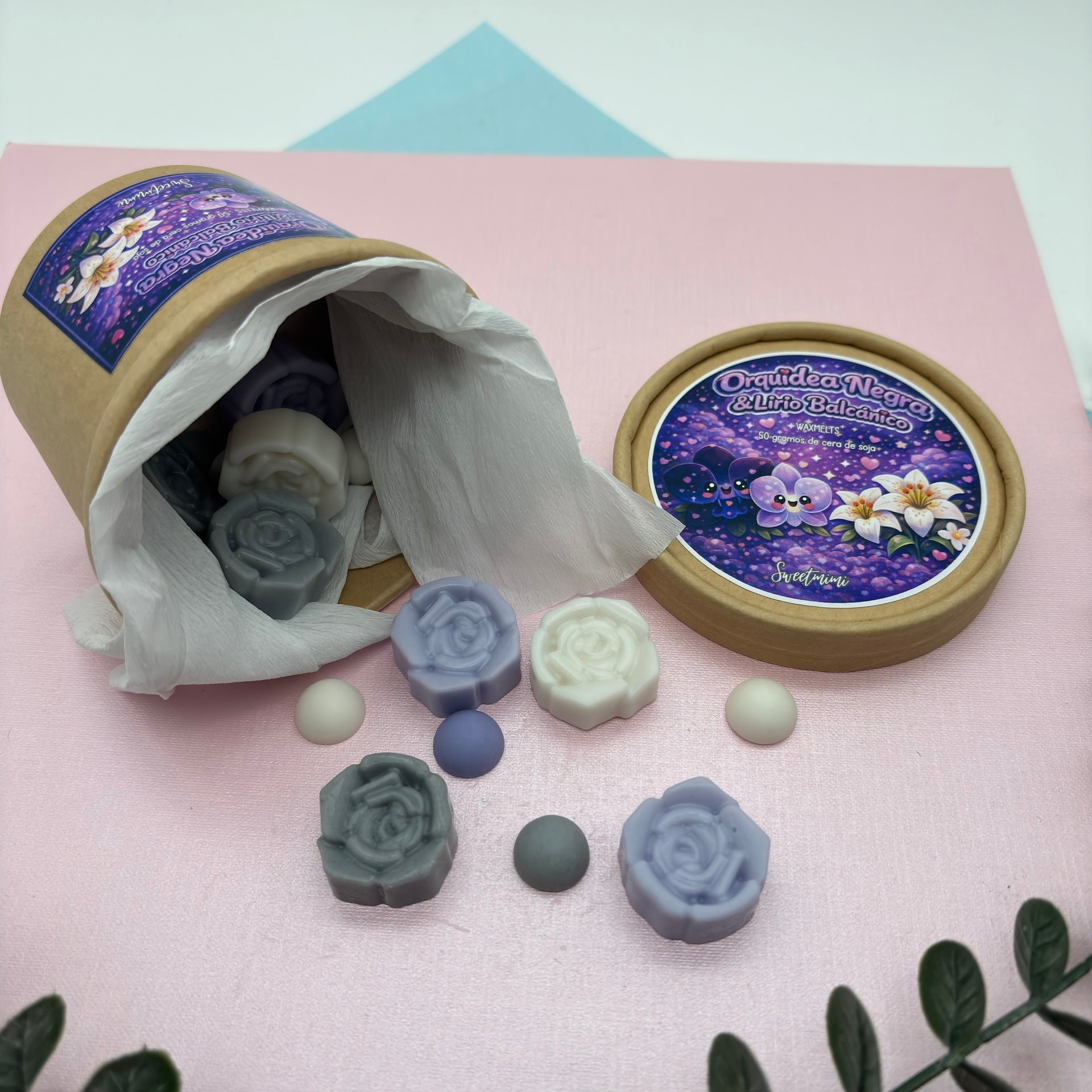WaxMelts aroma Orquídea negra y Lirio balcánico