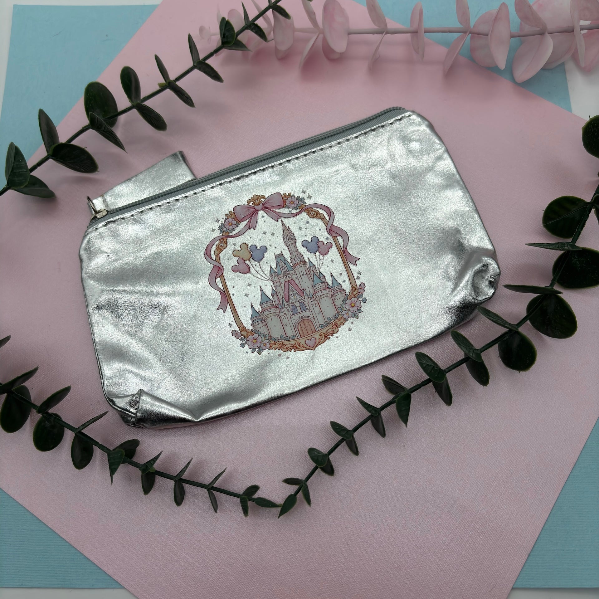 Estuche efecto metálico