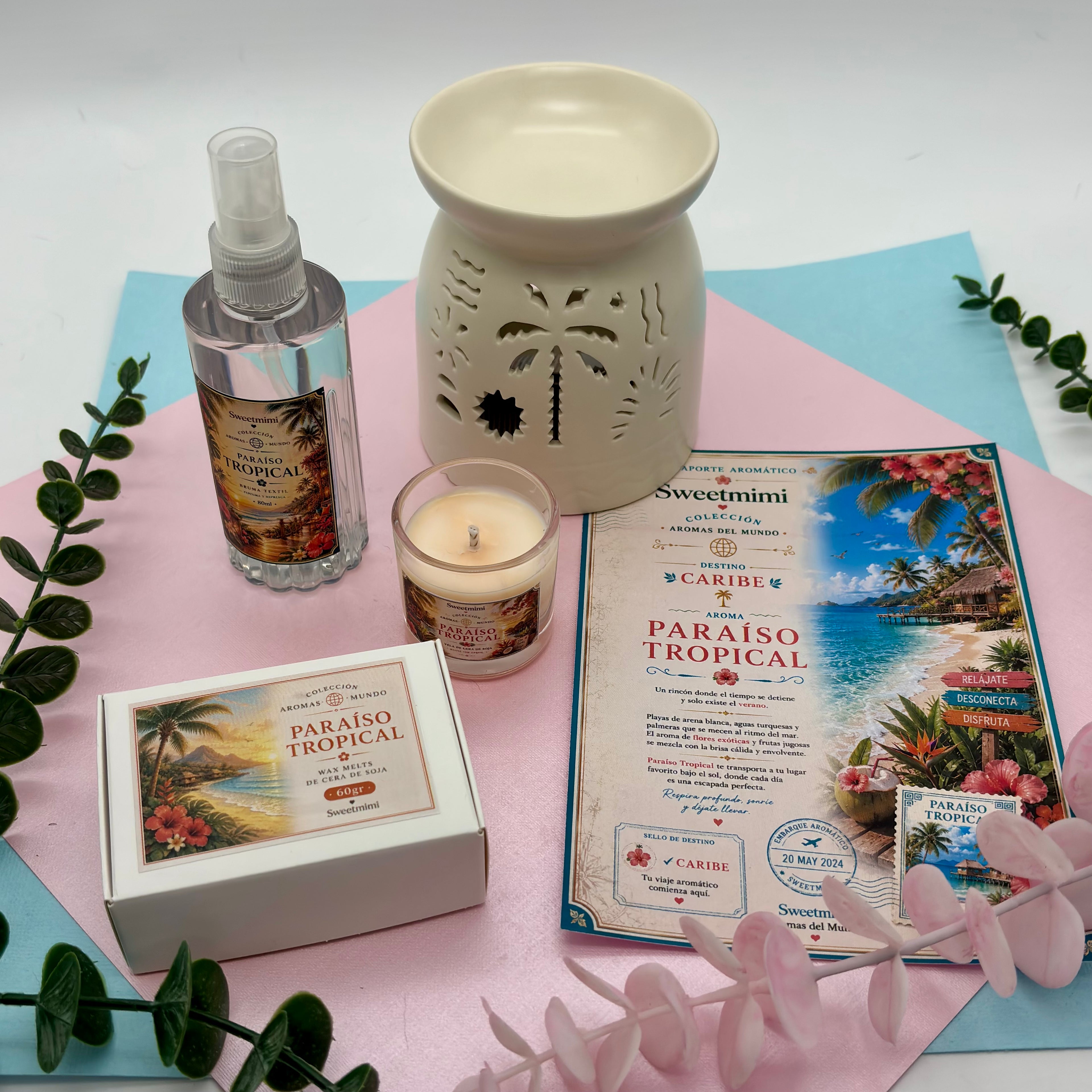 Kit "lo quiero todo" aroma PARAISO TROPICAL