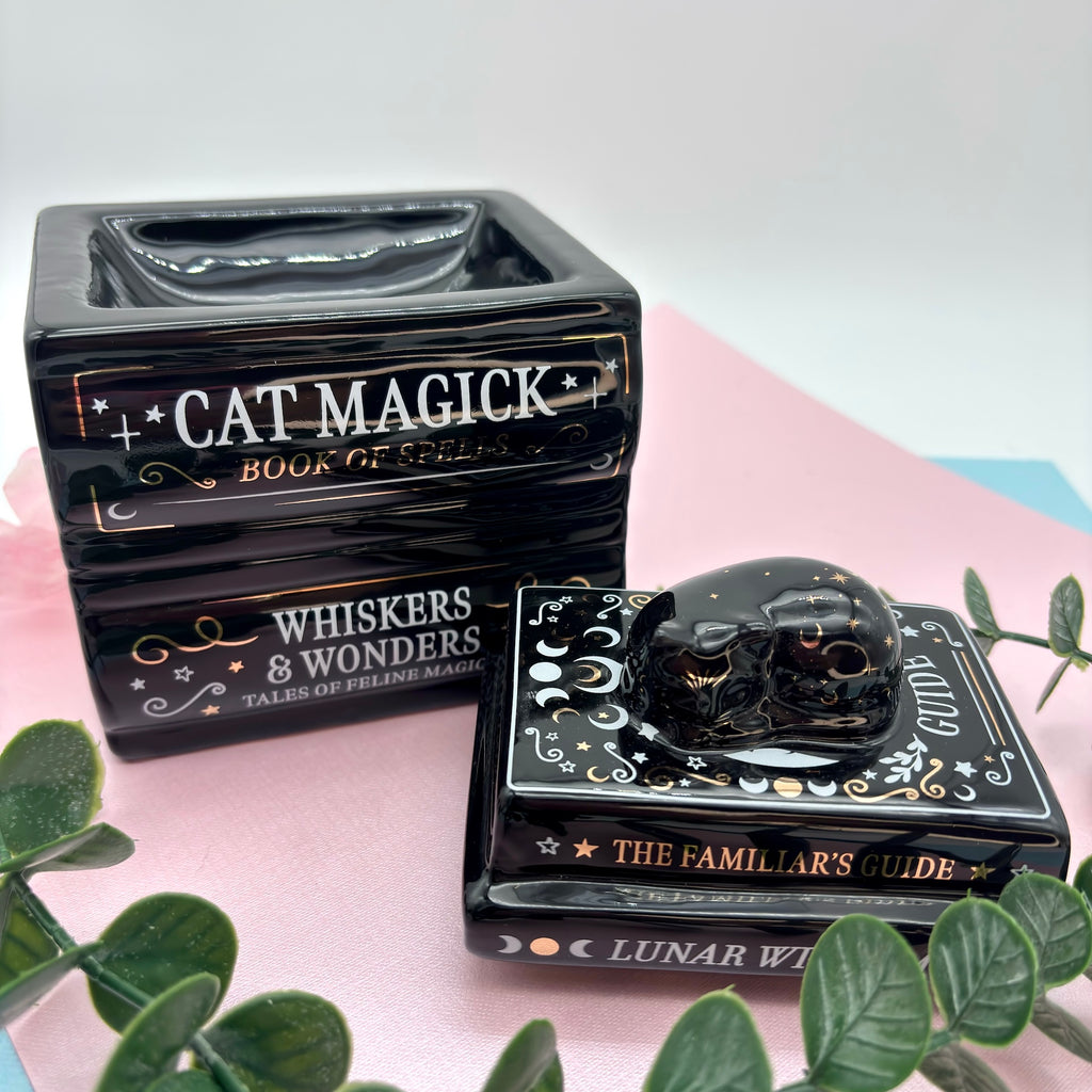 Quemador libro Gato Negro